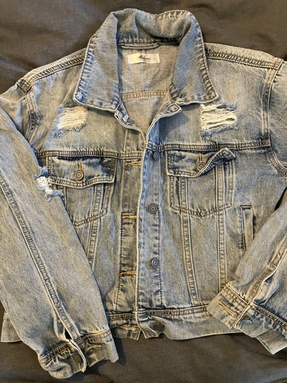 mahina Light Blue Denim Jacket